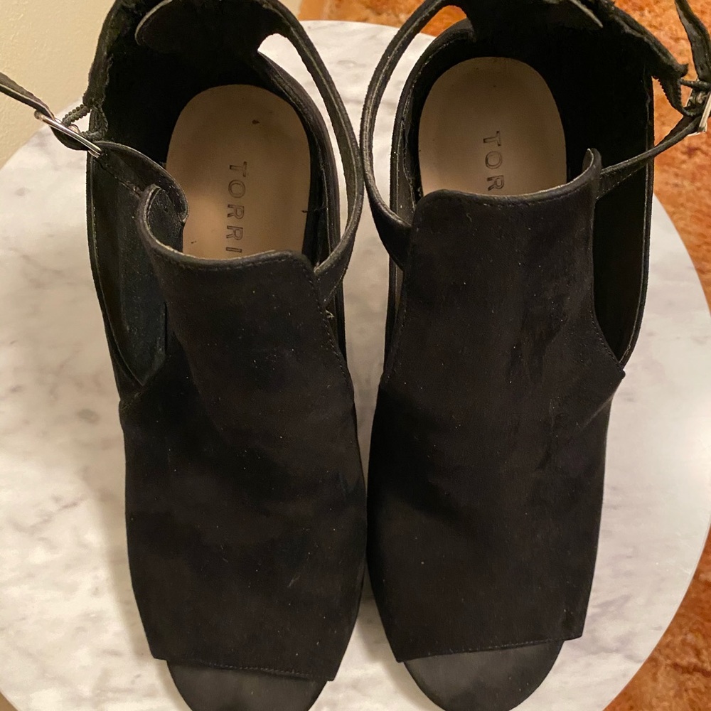 Torrid Open Toes Booties